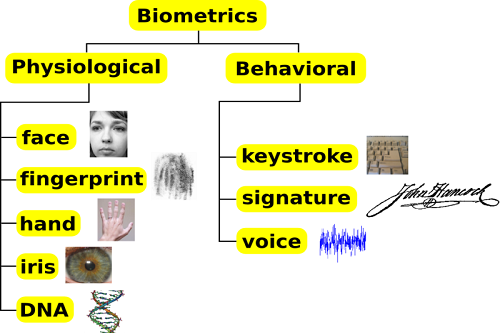 Tipos de biometria